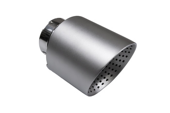 Końcówka tłumika 114mm wejście 70mm Szczotkowana