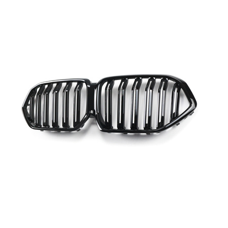 Grill BMW X6 G06 F96 podwójne żeberka Gloss Black