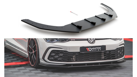 Splitter Volkswagen Golf 8 GTI GTE R-Line Front Racing Durability Black