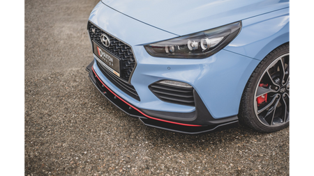 Splitter Hyundai I30 III N przód v.4 Gloss Black