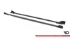 Diffuser Audi RS3 8Y Side Skirts Street Pro Black-Red + Gloss Flaps