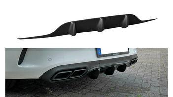 Diffuser Mercedes-Benz C C205 63AMG Rear Gloss Black