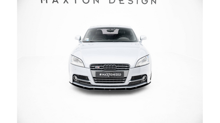 Splitter Audi TT S S-Line 8J Facelift Przód Street Pro Black-Red