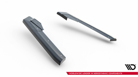 Splittery Audi RS6 RS7 C8 Tył Boczne Carbon