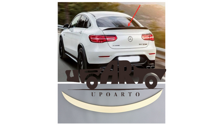 Spoiler Mercedes-Benz GLC C253 Lip Gloss Black