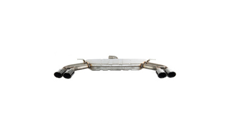 Exhaust Muffler Silencer suitable for AUDI A3 (8V) Sportback 2013-2019 with Black Tips only for S-Line