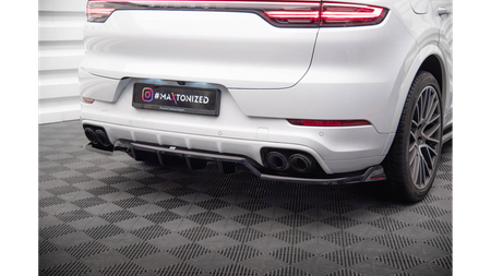 Central Rear Splitter (with vertical bars) Porsche Cayenne Coupe Mk3