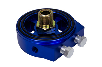 Oil filter adapter Turboworks Blue