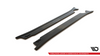 Diffuser Porsche 911 Carrera 4S 992 Side Skirts Gloss Black