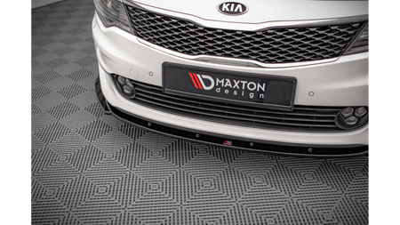 Splitter Kia Optima IV przód v.2 Gloss Black