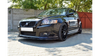 Splitter Volvo V50F R-Design przód v.1 Gloss Black