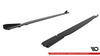 Diffuser Toyota GR86 Side Skirts Street Pro v.1 Black + Gloss Flaps