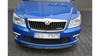 Splitter Skoda Octavia II Facelift RS przód v.2 Gloss Black