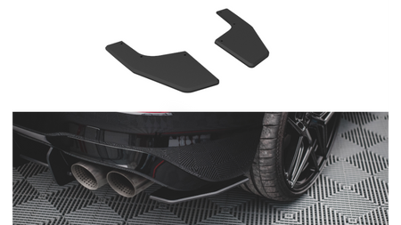 Splitter Volkswagen Golf 8 R Rear Side Street Pro Black