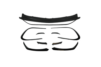 Bumper Mercedes-Benz CLA C117, X117 Facelift Front Aero Gloss Black