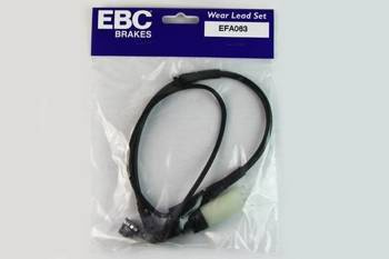 EFA063 - Czujnik zużycia klocków hamulcowych EBC Brakes BMW | 5 Series (E60)(520) | 5 Series (E60)(523) | 5 Series (E60)(525) |