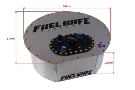 FuelSafe 45L FIA Spare Tire tank