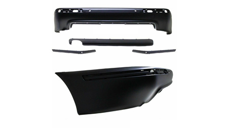 Bumper BMW 5 E39 Rear with Diffuser