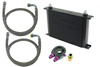 TurboWorks Oil Cooler Kit 25-rows 260x195x50 AN8 Black