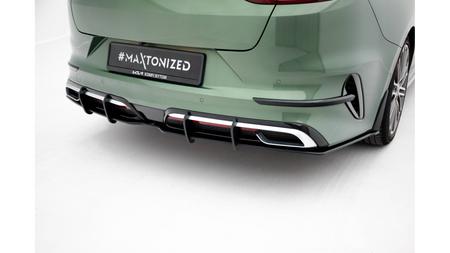 Diffuser Kia Proceed GT-Line Mk1 Facelift Rear Street Pro Black