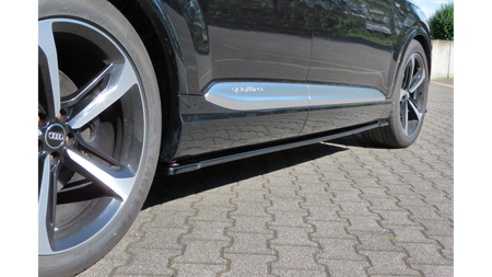 Diffuser Audi Q7 4M S-Line Side Skirts Gloss Black