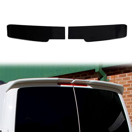 Spoiler Volkswagen Transporter T6 Gloss Black