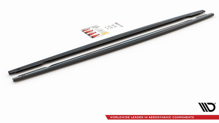 Diffuser Audi RS6 RS7 C8 Side Skirts v.2 Gloss Black