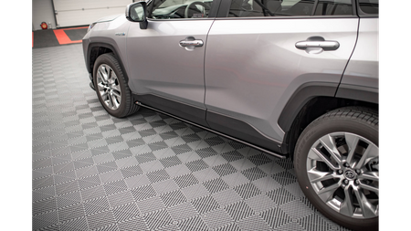 Dokładka Toyota RAV4 V Progi Gloss Black