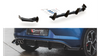 Diffuser Volkswagen Polo VI GTI Rear Valance + Flaps Red Racing Durability