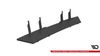 Diffuser Mercedes-Benz C W205 C43 Facelift Rear Street Pro Black-Red