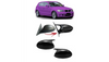 Nakładki lusterek BMW 1 E81 E82 E87 E88 3 E90 E91 E92 E93 Gloss Black