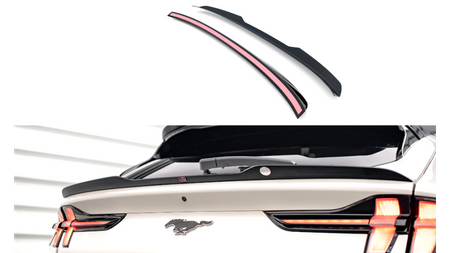 Przedłużenie Spoilera Ford Mustang Mach-E I Dolne Gloss Black