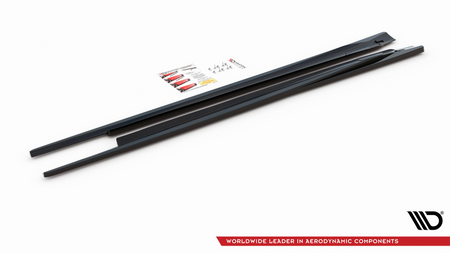 Diffuser Opel Astra GTC OPC-Line J Side Skirts Gloss Black