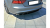 Splitter Audi RS7 Facelift Tył Środkowy Gloss Black