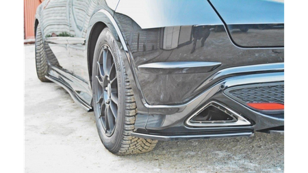 Splitter Honda Civic VIII Type-S R Tył Boczne Gloss Black