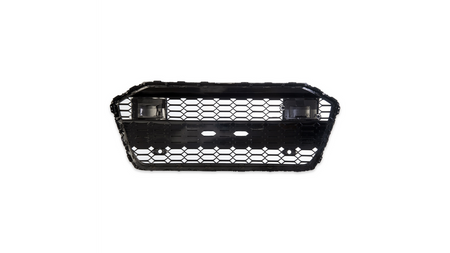 Grill Audi A6 C8 Gloss Black