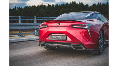 Dokładka Lexus LC 500 Zderzak Tył Gloss Black