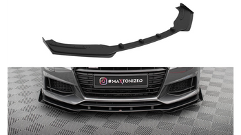Splitter Audi TT 8S S-Line Przód Pro + flaps Black