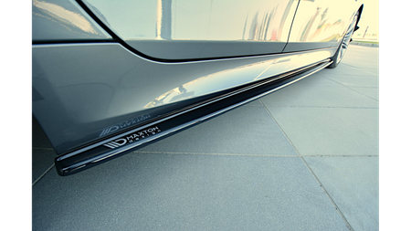 Diffuser BMW 5 E60 E61 M-Pack Side Skirts Gloss Black