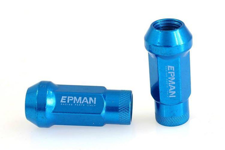 Wheel lug nuts Epman JDM M12x1,5 Blue