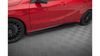 Diffuser Mercedes-Benz A W176 Facelift Side Skirts Street Pro Black-Red