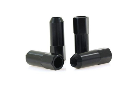 Wheel lug nuts JBR 60mm M12 x1,5 Black