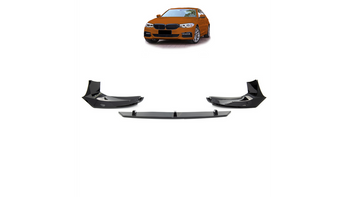 Diffuser BMW 5 G30 G31 Front Bumper Gloss Black