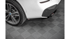 Splitter BMW X1 F48 M-Pack Tył Boczne Gloss Black