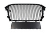 Grill Audi A4 B8 RS-Style Bright Black PDC