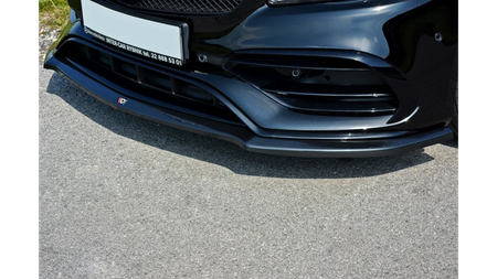 Splitter Mercedes-Benz A W176 AMG Facelift Front v.1 Gloss Black