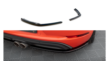 Splitter Porsche 718 Cayman 982c Rear Side