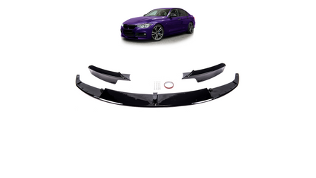 Diffuser BMW 3 F30 F31 Front Bumper Gloss Black