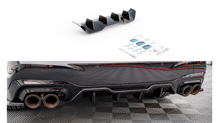 Diffuser BMW 2 F44 M-Pack Rear Valance Gloss Black