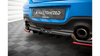 Splitter Toyota GR86 Rear Central with Diffuser v.2
